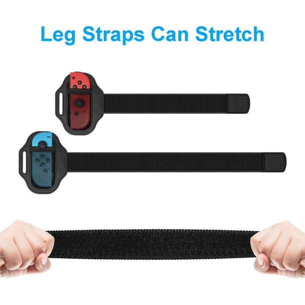 2 Pack] Leg Strap For Nintendo Switch Ring Fit Adventure, Joy-cons