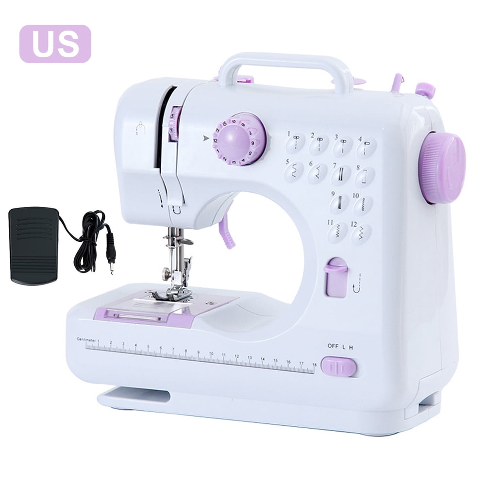 Portable Sewing Machine with 12 Builtin Stitches Easytouse Sewing