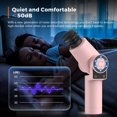 thumbnail image 4 of Mini Massage Gun Muscle Massage Gun Deep Tissue with Adjustable Arm,Electric Body Massager Gun for Post-Workout Pain Relief Super Quiet Brushless Motor With 6 Speeds Adjustment and 4 Massage Heads, 4 of 8