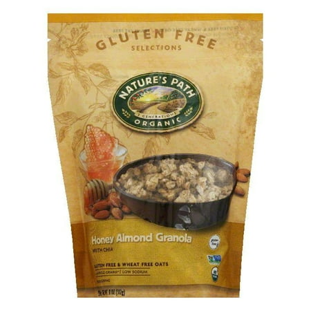 Natures Path Honey Almond with Chia Granola, 11 Oz (Pack of 8)