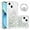 Silver, variant on Case for iPhone 15 Plus, iPhone 15 Plus Case Girls Women Glitter Clear TPU Cute Bling Love Quicksand Sparkle Case with Stand Liquid Shockproof Cover for iPhone 15 Plus Colorful YBZ