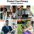 thumbnail image 4 of Frusde Privacy Screen Protector for iPad Pro 11/13 inch 2024  Anti-Spy Anti-Scratch Screen Film, 4 of 5