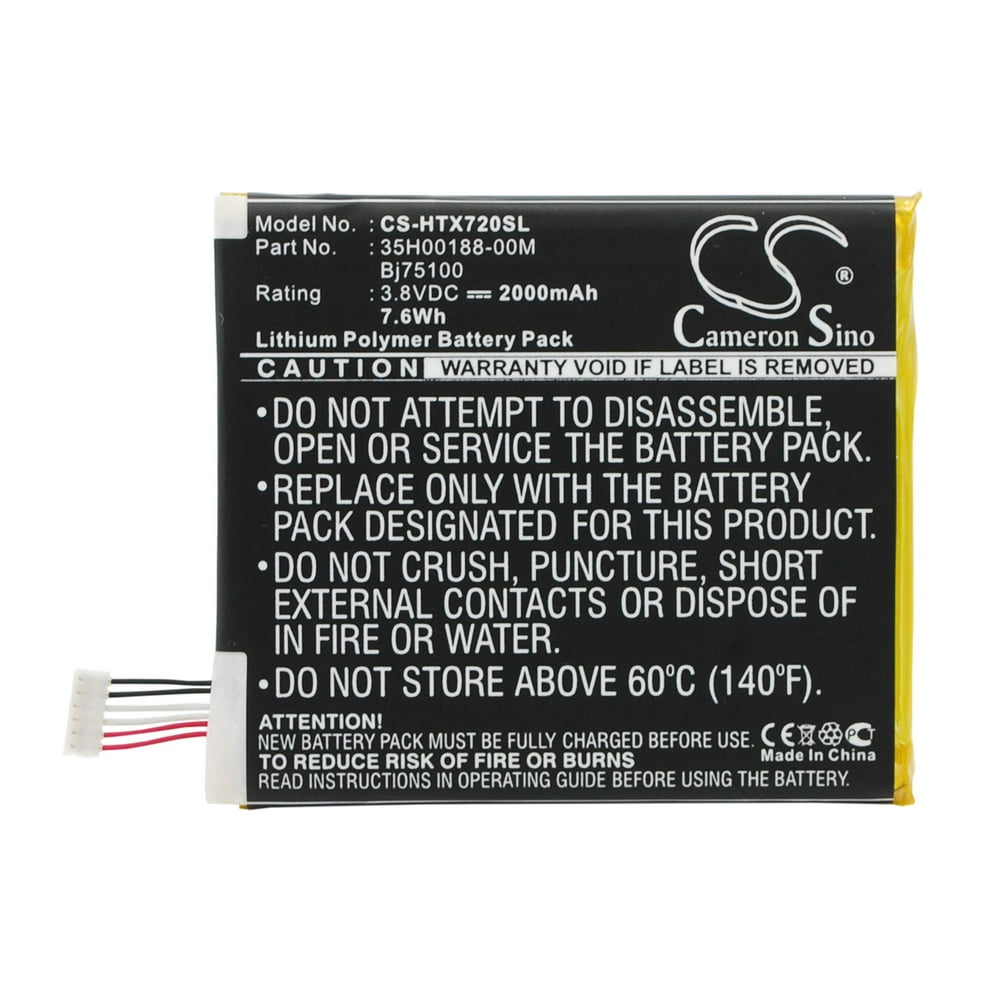 Replacement Battery For AT&T 3.8v 2000mAh / 7.6Wh Mobile, SmartPhone