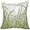 Green, variant on Simply Daisy 16" x 16" Sea Grass 1 Floral Print Pillow, Blue