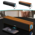 thumbnail image 1 of Viflosae PC Audio Bureau Maison Portable Argent LED Petit Haut-Parleur Filaire de Bureau Haut-Parleur USB Liquidation Offres - jusqu'à 30 % de Rabais, 1 of 3
