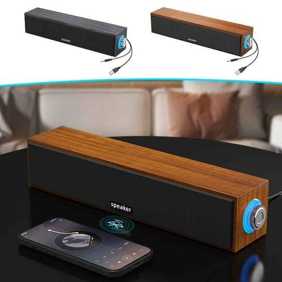 PC Audio Desktop Home Laptop Sliver LED Small Speaker Wired Desktop USB Speaker,Black&friday Deals 2024,Cyber&Monday Deals 2024,PENDANE,Black