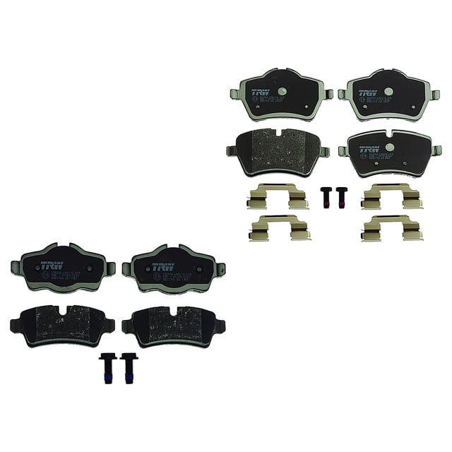 Set Balatas Bajos Metales Cooper 2008 A 2015 Mini TRW .
