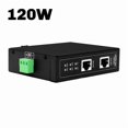 thumbnail image 2 of 2.5G Industrial POE Injector DIN Rail 6KV ESD 48-57V for IP Camera Wireless AP Wi-Fi Bridge Plug&Play 120W, 2 of 7