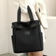 thumbnail image 4 of Bolso Compras para Mujer Bolso Hobo Plegable Impermeable Con (negro), 4 of 7