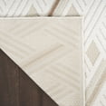 thumbnail image 5 of Nourison Care Free 5'3" x 7' Ivory Beige Modern Indoor Rug, 5 of 8