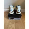 thumbnail image 4 of Ni - ke Air Jordan 4 Retro GS Cacao Wow Brown Teal FB2214-200 GS Size 4.5Y / 6W, 4 of 5