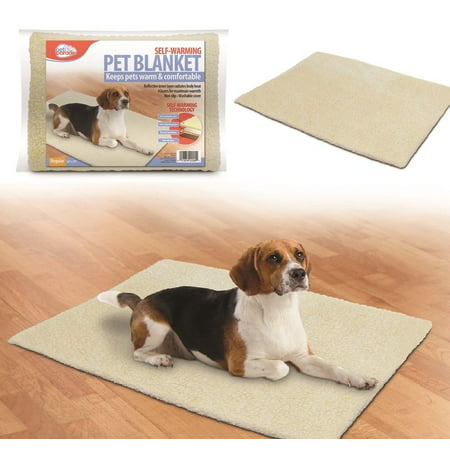 Self Warming Pet Blanket, Large, Keeps pets warm and comfortable with self warming technology. 30 x 40 Inches By Pet (Best Way To Keep Pee Warm For Drug Test)