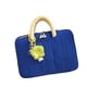 thumbnail image 3 of Funda para portátil con asa, resistente a golpes, cremalleras suaves, diseño moderno. Azul, 3 of 9