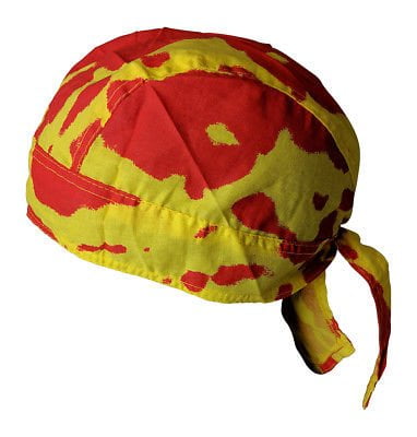 Tie Dye Bandana Skull Cap Doo Rag for Hulk Hogan Mens Costume - Walmart.com