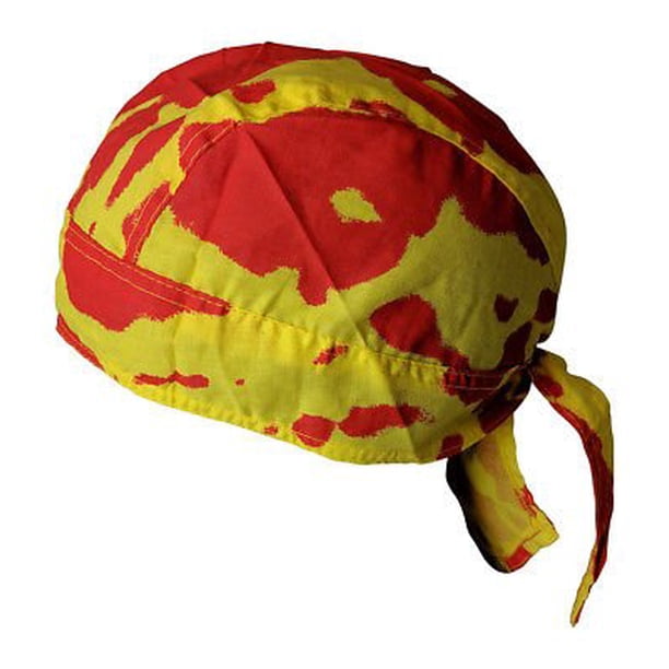 Tie Dye Bandana Skull Cap Doo Rag for Hulk Hogan Mens Costume - Walmart.com