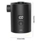 thumbnail image 3 of Bomba Aire Portátil Con Linterna para Acampar Recargable Por USB () Negra, 3 of 3
