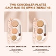 thumbnail image 2 of Mareep Concealer Palettes, Tring Color Concealer,Color Mixing Concealer Three Color Concealer Cream to Cover The Face with Dark Circles, Spots, Dreckles, 2 of 4