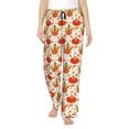 thumbnail image 1 of Fotbe Happy Thanksgiving Day1 Pantalones de Pijama para Mujer, Pantalones de Dormir, Pantalones Pj con Cordón y Bolsillos-3X-Large, 1 of 6