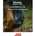 thumbnail image 3 of JVC Portable Gumy Wireless Speaker with Surround Sound, Bluetooth 5.3, Lightweight, TWS Capability, USB-C, up to 15-Hour Battery Life - SPSG1BTA (Blue), 3 of 6