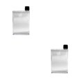 thumbnail image 4 of Billuyoard Botella de agua Taza para beber Vasos para el hogar Contenedor de líquido reutilizable transparente en forma de libro de gran Transparente 420ML 2piezas, 4 of 6