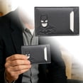 thumbnail image 2 of Wallet for Men Leather Bat Wallet, Card Holder with Multiple Card Slots, Face Eyes Cutout Card Holder for Valentine's Day and Father's Day, 2 of 7