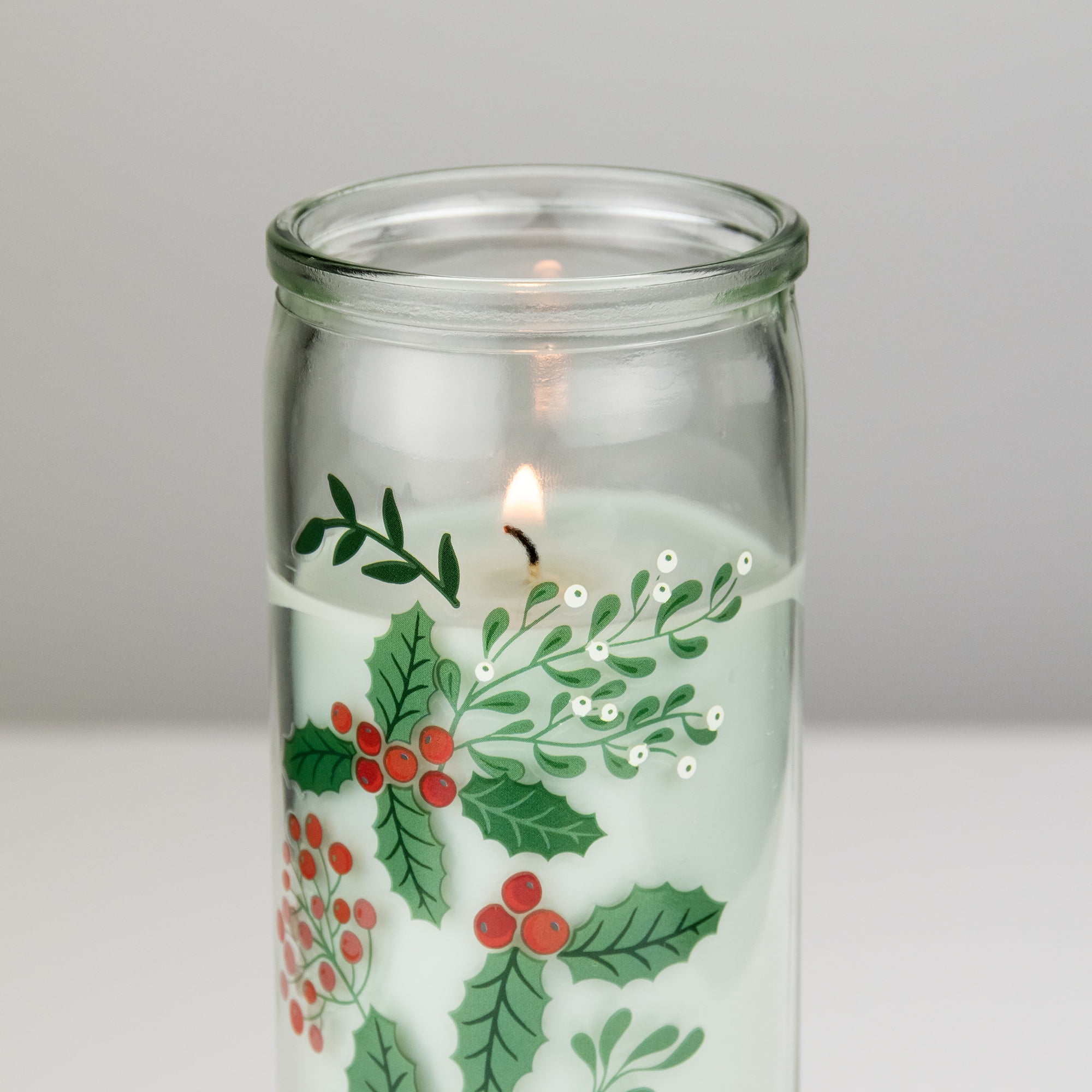 Mainstays 9oz Scented Single Wick Holiday Pillar Candle