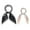 Black&Champagne, variant on INSPIRE CHIC 2Pcs Women Stripe Square Head Scarves Hair Wrap Neck Scarf Black&Black