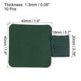 thumbnail image 2 of Unique Bargains Leather Self Adhesive Pencil Clip Pen Loop Holder with Elastic, Dark Green 10 Pack, 2 of 5