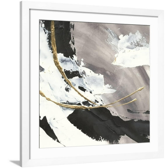 Gilded Arcs I Framed Art Print by Chris Paschke, 30" x 30", Sold by Art.com