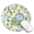 thumbnail image 2 of Disketp Vintage Utensils Small Mouse Pad 7.9x7.9 Inches,Washable Round Mousepad For Office Laptop Computer,Non-Slip Rubber Base Mouse Pads For Wireless Mouse, 2 of 8