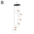 thumbnail image 4 of Charming Wind Chimes Hummingbird Feeders,Wind Chime Feeder/w Hummingbird Z3, 4 of 7