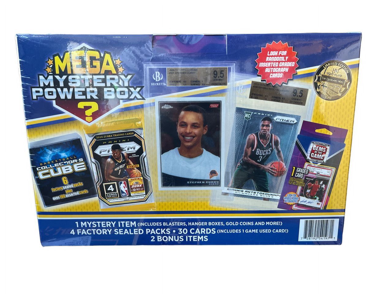 2022 MJH Mega Mystery Power Box - Football - Loaded with Great Items!