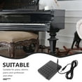 thumbnail image 3 of Electric Piano Keyboard Sustain Pedal Piano Instrument Compact Sustain Pedal Piano Keyboard Pedal Replacement Sustain Pedal Electric Piano Pedal Part (3.5mm Jack), 3 of 8