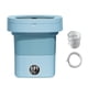thumbnail image 5 of Lavadora de ropa Lavadora pequeña 9L de espacio Lavadora de cubo plegable Mini lavadora plegable Mini lavadora plegable para apartamento azul Soledad mini lavadora, 5 of 10