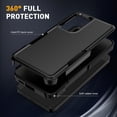 thumbnail image 3 of KOMI for Samsung Galaxy S25 Plus Case with HD Screen Protector, 10 FT Military Grade Drop Protection, Anti-Slip Phone Case, Black, 3 of 5
