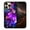 Purple Nebula Galaxy, variant on WIRESTER Shockproof Soft Rubber Cover Case for Apple iPhone 16 Pro Max 6.9" 2024, Purple Green Galaxy Marble