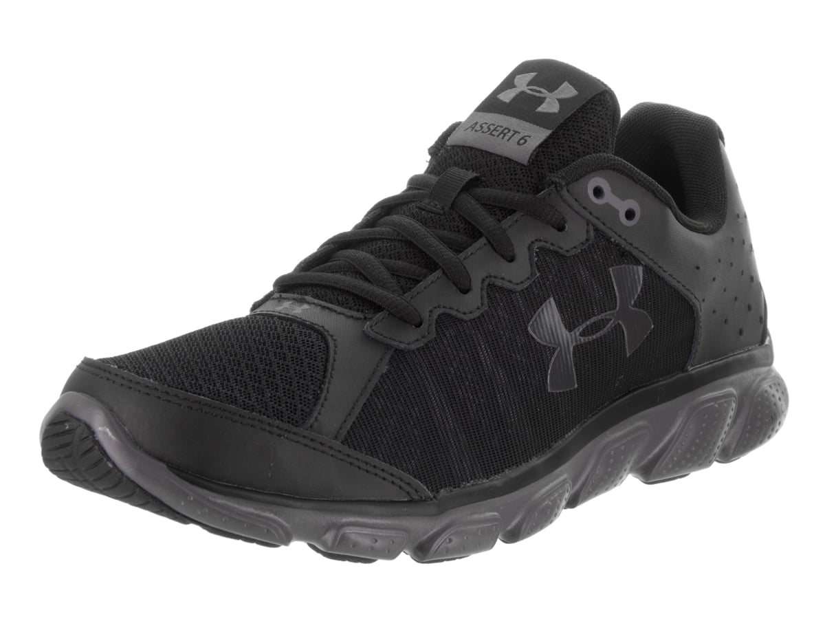 Florecer lb Indefinido Under Armour Men Micro G Assert 6 Running Shoes - 8.5 - Black - Walmart.com