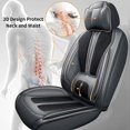 thumbnail image 3 of Front Seat Covers Fit for Chevy Silverado 1500/2500/3500 HD 2007 Breathable, 3 of 5