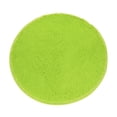 thumbnail image 2 of Zzbeans Soft Non-Slip Bath Mat, Round Coral Fleece Shower Rug for Bedroom Floor, Anti-Skid Water Absorbent Bathroom Kitchen Home Decor Carpet, Green, 2 of 3