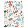 thumbnail image 3 of Wonder Nation Baby & Toddler Boys Dino Cotton Sleep Set, Sizes 2T-5T, 3 of 3