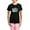 With Pink Camo Pant, variant on - Anime Nerd Pajamas - Women's Short Sleeve Print T-Shirt and Pants Dark Cotton Pajama Set