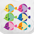 thumbnail image 4 of Inktastic Tropical Fish Lover Girls Baby Bib, 4 of 4