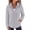 Light Grey, variant on Zeagoo Fleece Jacket for Women Long Sleeve Lightweight Full Zip Up Coat with Pockets Fall Outwear