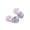 Purple, variant on Toddler Girls Closed Toe Sandals Glitter Bow Rhinestone Heart Soft Sole Summer Princess Beach Shoes for Little Kids