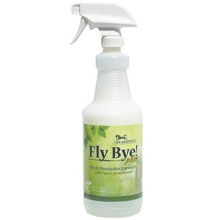 Guaranteed Horse Products 3455 Fly Bye Plus Fly & Mosquito Spray with Trigger Sprayer - 32