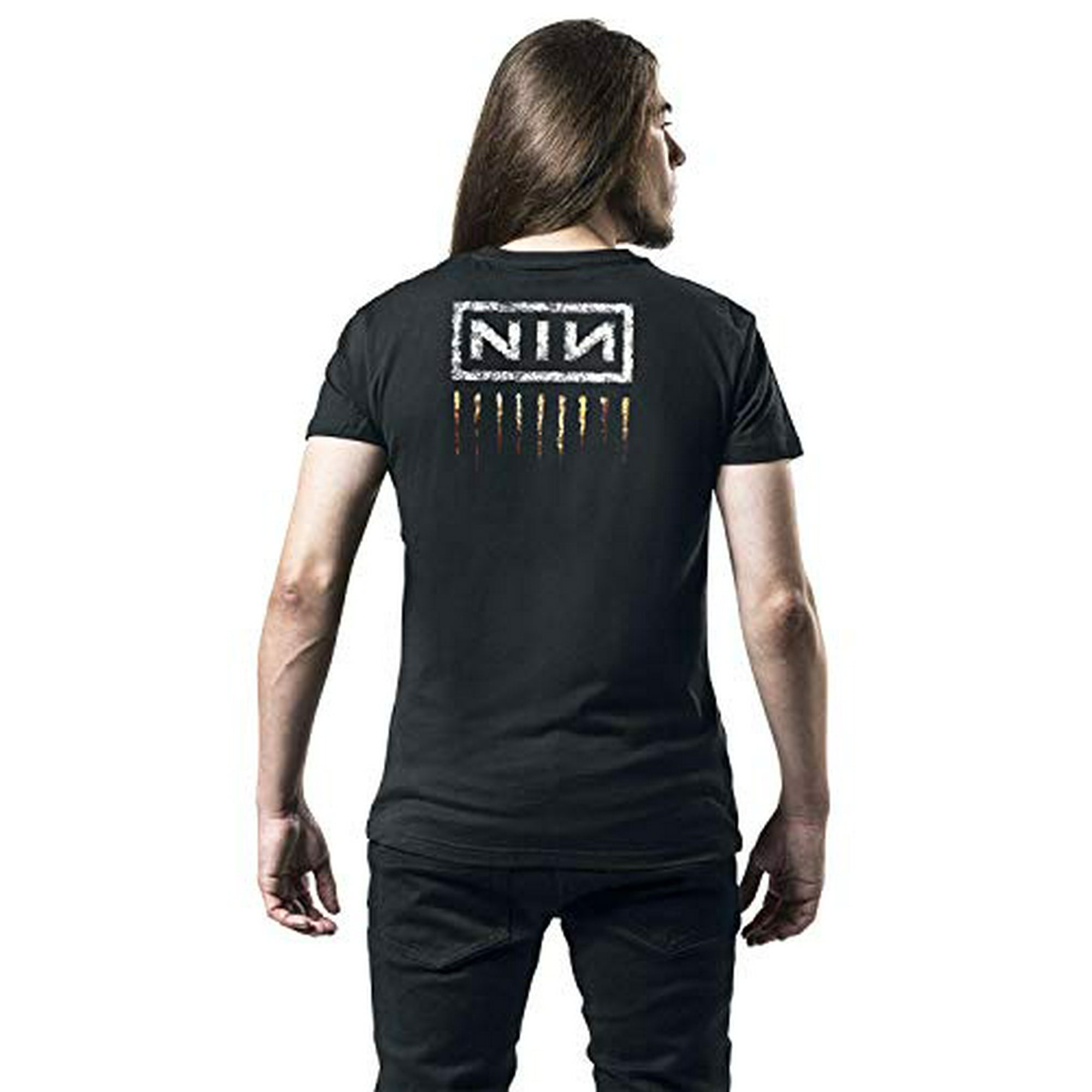 Nine Inch Nails T Shirt The Downward Spiral Band Logo Official