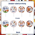 thumbnail image 6 of 36 Pieces Sports Birthday Cupcake Toppers for Boys, Double Sided All Star Sports Cupcake Decorations, Its Game Time Birthday Decor, Sport Themed Happy Birthday Party Supplies, 6 of 6