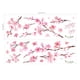 thumbnail image 5 of Tatuaje de pared de flor de cerezo en acuarela, adhesivo decorativo para pared, decoración de pared para salón, dormitorio, habitación infantil, Dwl 2003 (de 1), 5 of 7