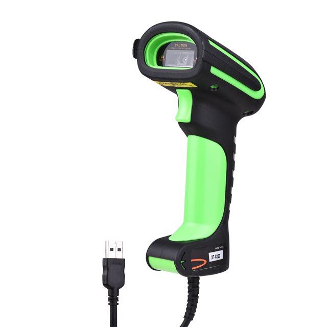 iMARCONE Industrial Barcode Scanner Handheld 1D/2D/QR Code Scanner USB Wired Bar Code Reader 0.3 Megapixel Compatible with Windows/Android//Linux for Supermarket Retail Logistics Warehouse