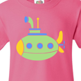 thumbnail image 4 of Inktastic Cute Green Submarine Youth T-Shirt, 4 of 5